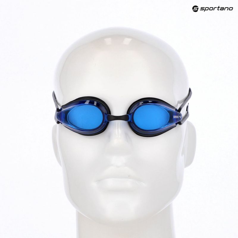 Okulary do pływania arena Tracks black/blue/black 3