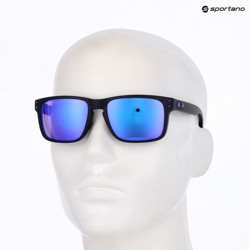 Okulary przeciwsłoneczne Oakley Holbrook matte black/prizm violet 13