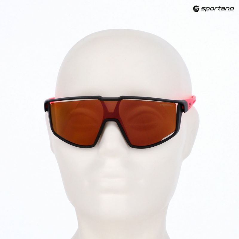 Okulary przeciwsłoneczne dziecięce Julbo Fury Junior Spectron matt black/pink/pink flash 5