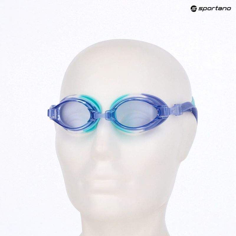 Okulary do pływania dziecięce Nike Chrome Junior light thistle 4