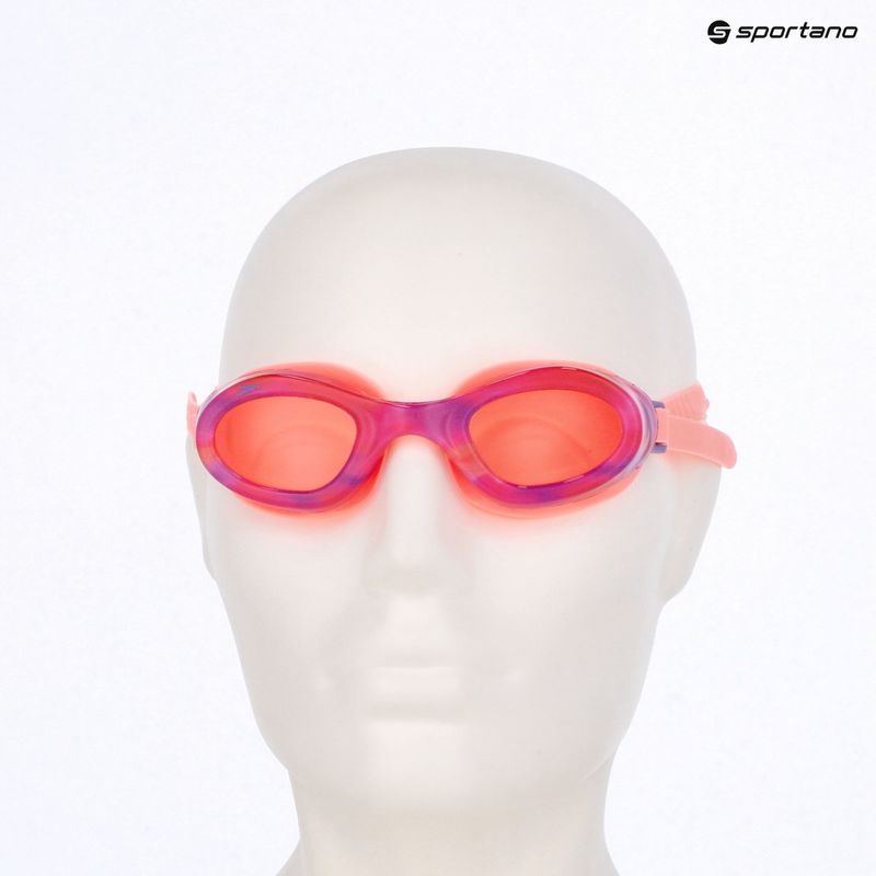 Okulary do pływania dziecięce Speedo Futura Hydrospex Printed Jr pink lemonade chilly dye/vermillion 3