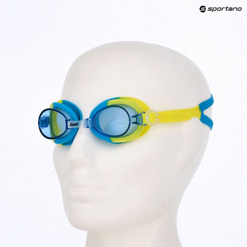 Okulary do pływania dziecięce Cressi Starfish green/azure 7