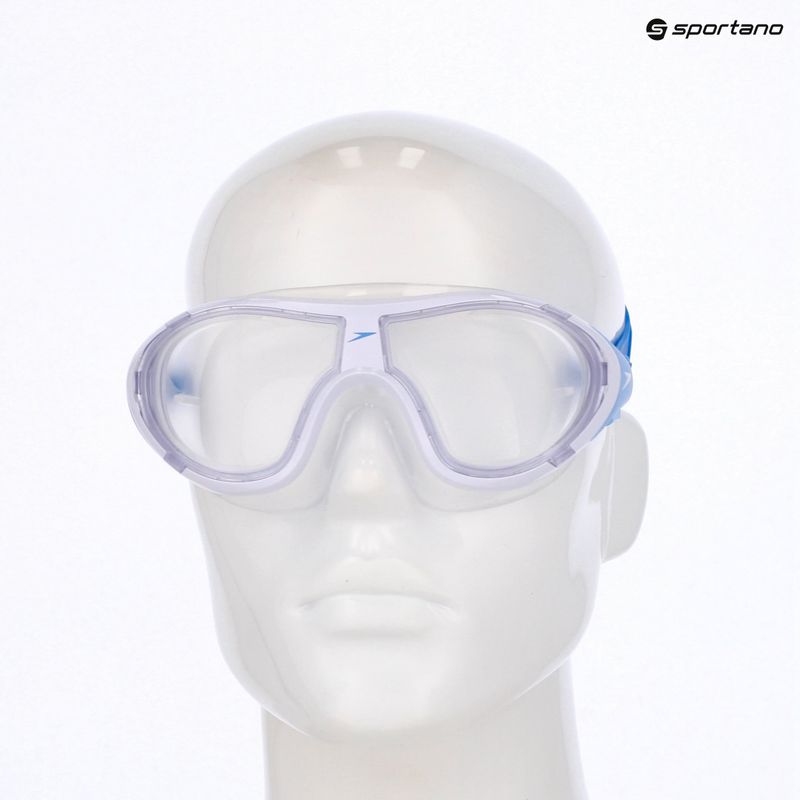 Maska do pływania Speedo Biofuse 2.0 white/clear 9