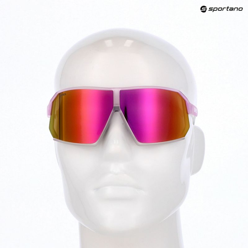 Okulary przeciwsłoneczne UVEX Sportstyle 237 purple fade/mirror purple 11