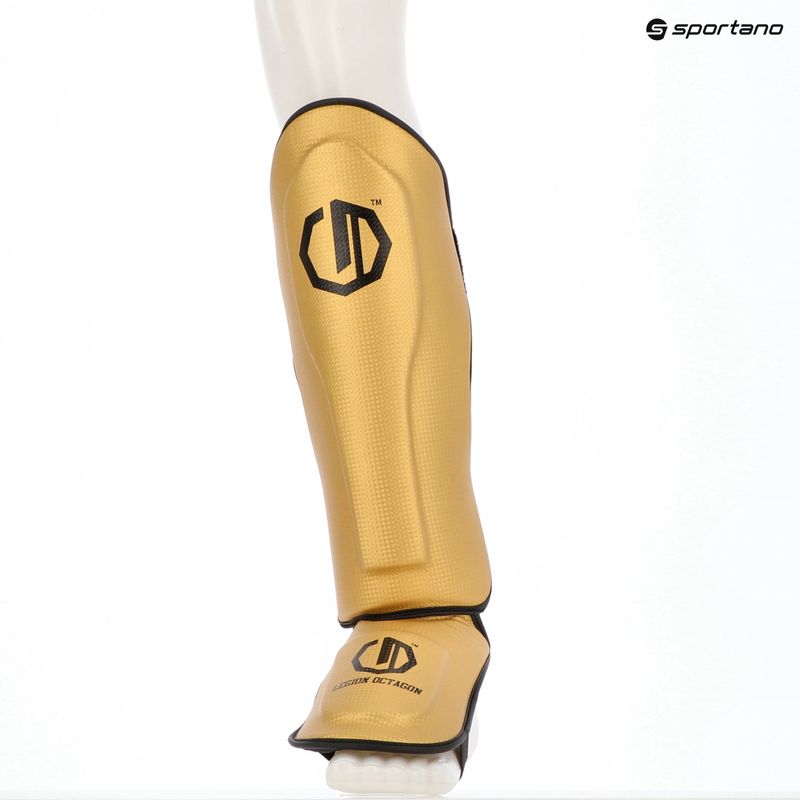 Ochraniacze piszczeli i stóp Octagon Legion Kevlar gold 5