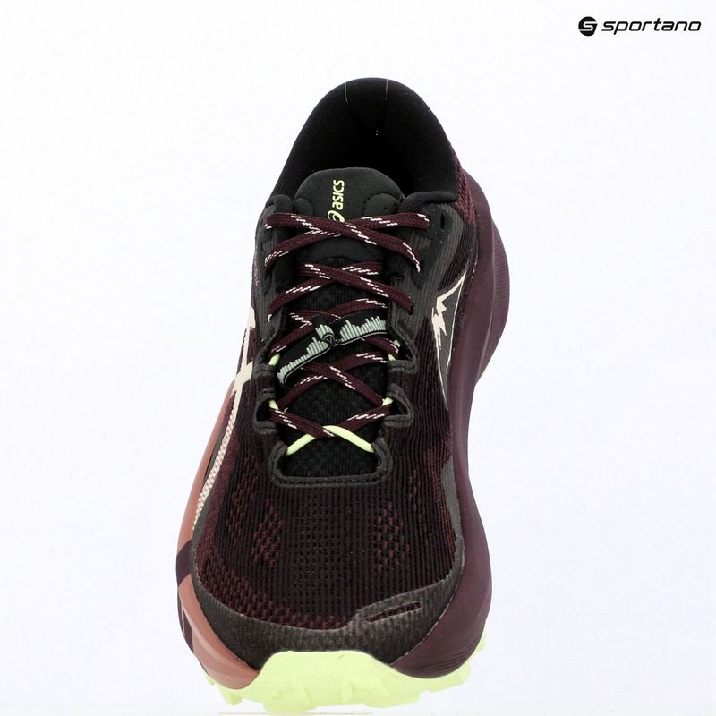 Buty do biegania damskie ASICS Trabuco 14 black/dark aubergine 16