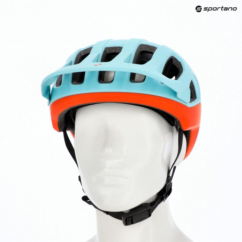 Kask rowerowy POC Cularis indicolite blue matt/carnelian orange matt 6