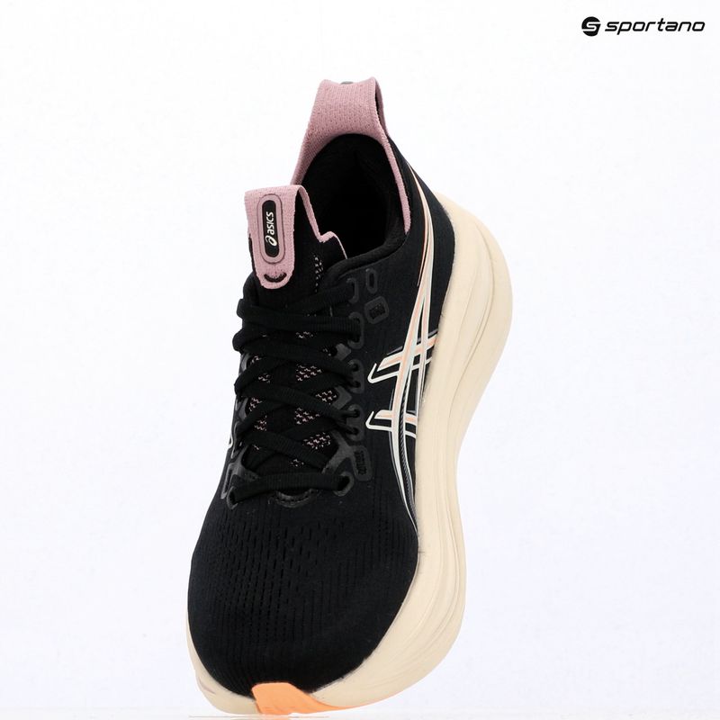 Buty do biegania damskie ASICS Gel-Nimbus 28 black/taro purple 16