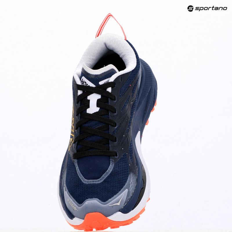 Buty do biegania damskie HOKA Mafate 5 midnight blue/starlight glow 18