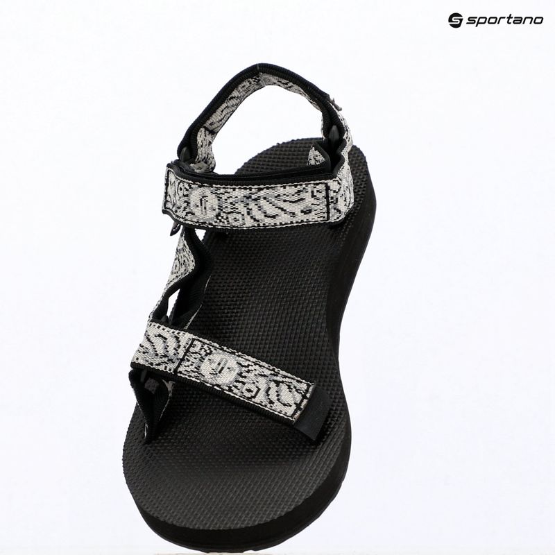 Sandały damskie Teva Original Universal windy summer black/white 9