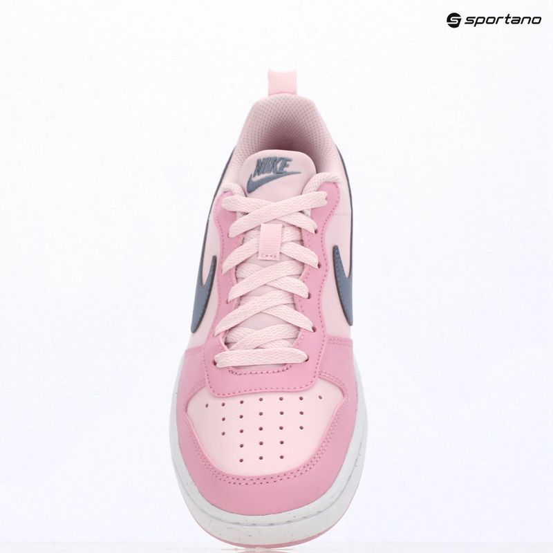 Buty Nike Court Borough Low Recraft pink foam/pink rise/white/ashen slate 16