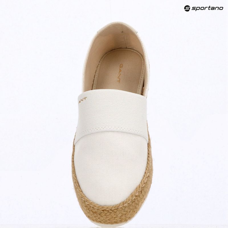 Espadryle damskie GANT Raffiaville off white 16