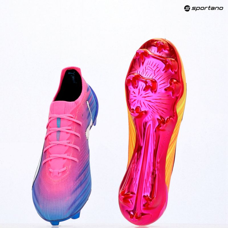 Buty piłkarskie PUMA Ultra 6 Ultimate FG poison pink/puma wht/sun stream/bright aqua/puma blk 18