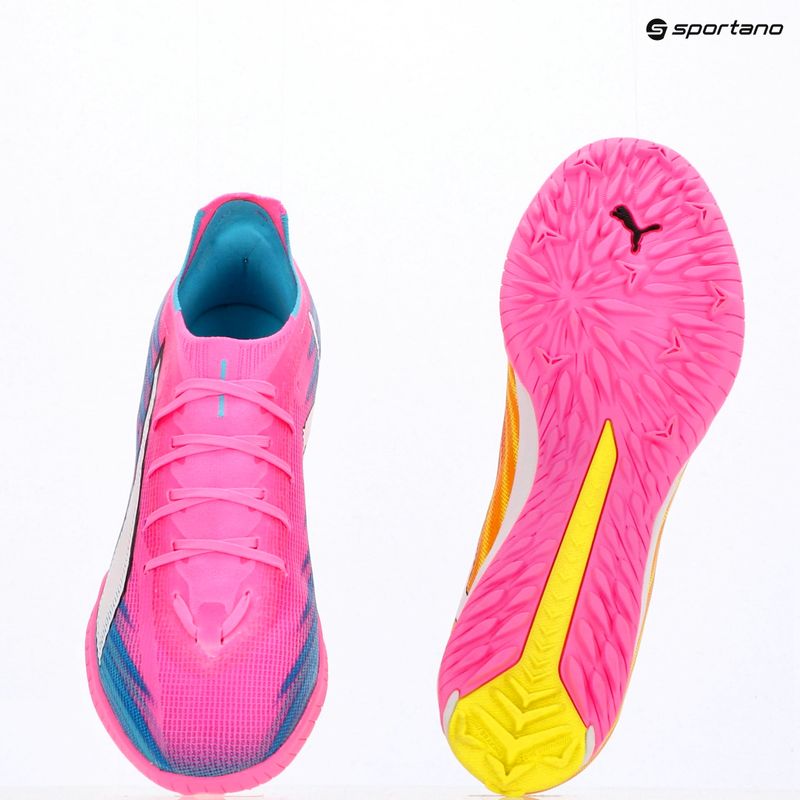 Buty piłkarskie PUMA Ultra 6 Match TT poison pink/puma wht/sun stream/bright aqua/puma blk 14