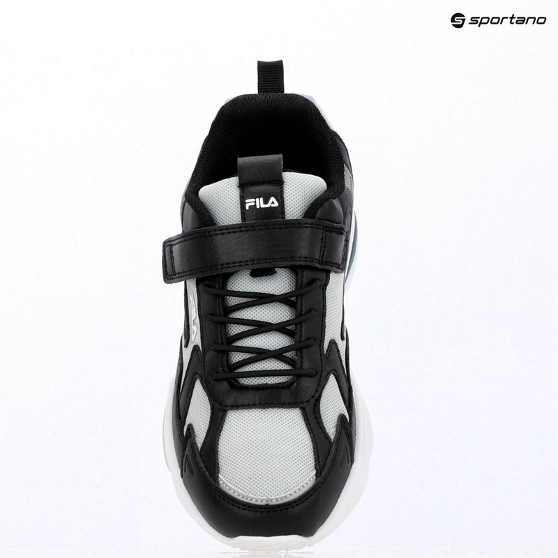 Buty dziecięce FILA Madrun Velcro black/posy green 16