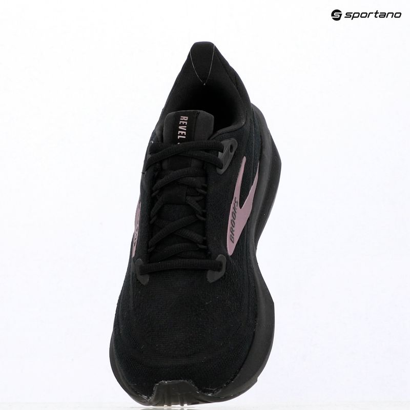 Buty do biegania damskie Brooks Revel 9 black/black/rose gold 14