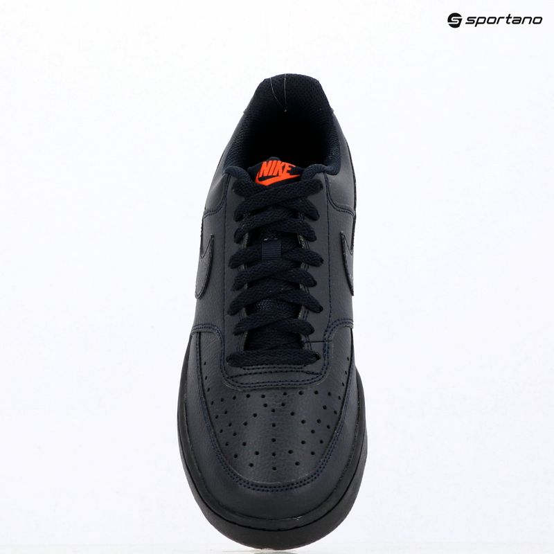 Buty męskie Nike Court Vision Low Next Nature dark obsidian/picante red/dark obsidian 14