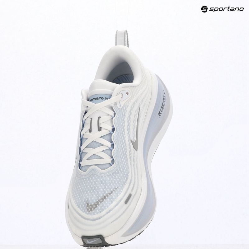 Buty do biegania męskie Nike Vomero Plus white/hydrogen blue/cool grey/grey fog 15