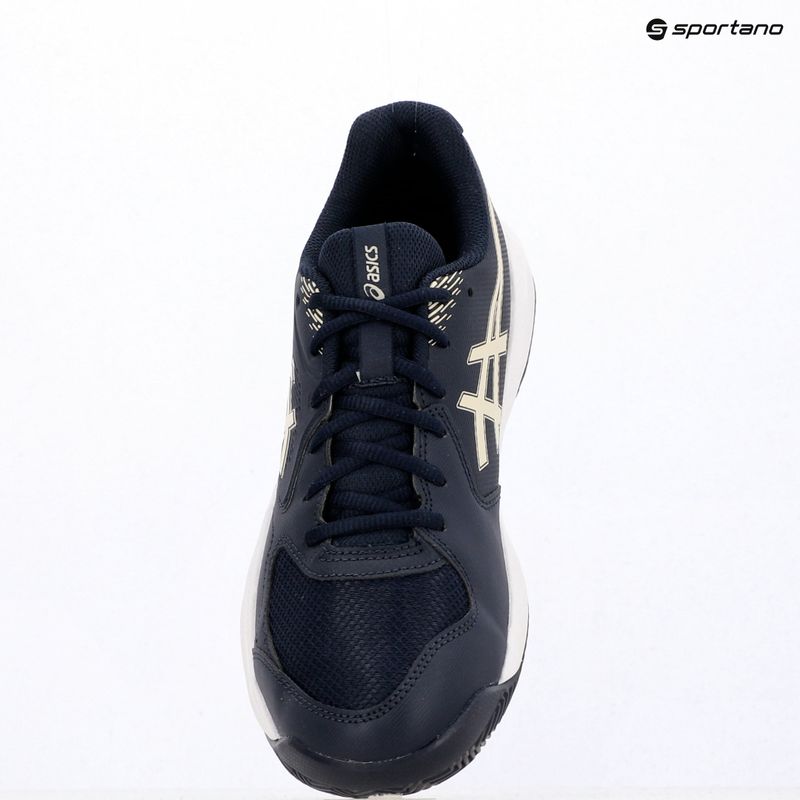 Buty do tenisa męskie ASICS Gel-Dedicate 9 Clay midnight/oatmeal 14