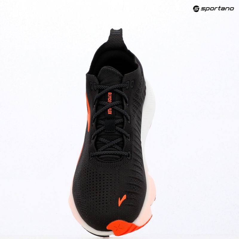 Buty do biegania męskie Brooks Glycerin Flex black/orange 15