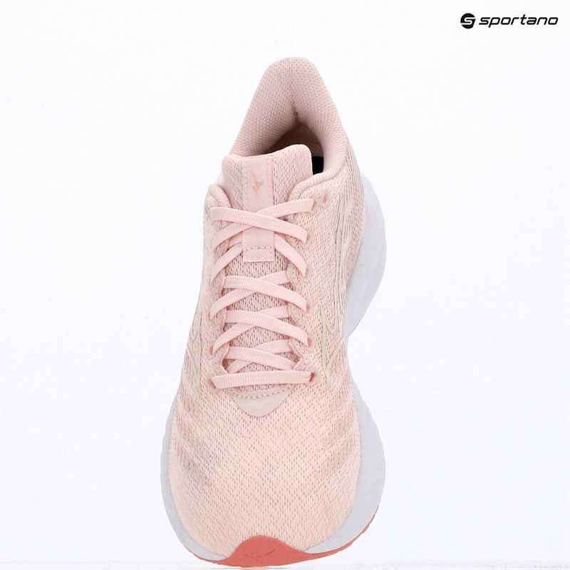 Buty do biegania dziecięce Mizuno Enerzy Rider Jr pinkesque/silver 9