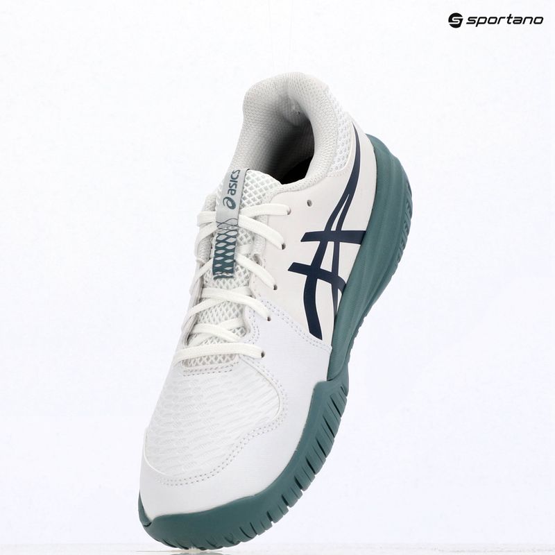 Buty do tenisa dziecięce ASICS Gel-Resolution X GS white/midnight 9