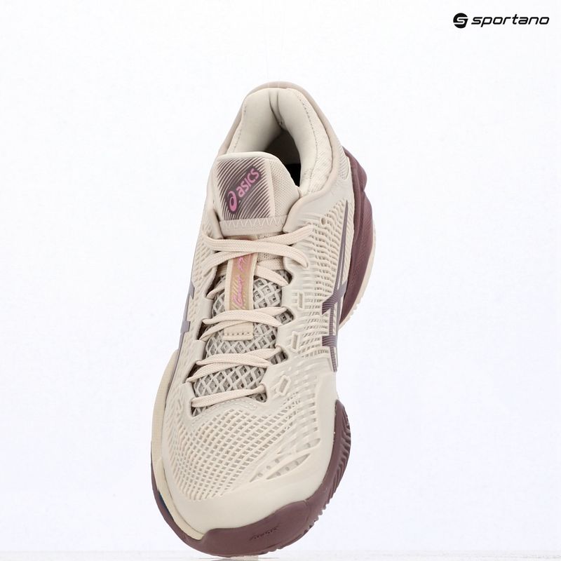 Buty do tenisa damskie ASICS Court FF 3 Clay soft oat/dusty mauve 9