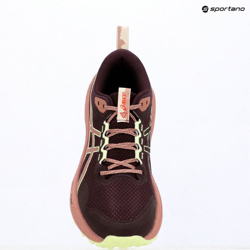 Buty do biegania damskie ASICS Trabuco Terra 3 dark aubergine/illuminate yellow 9