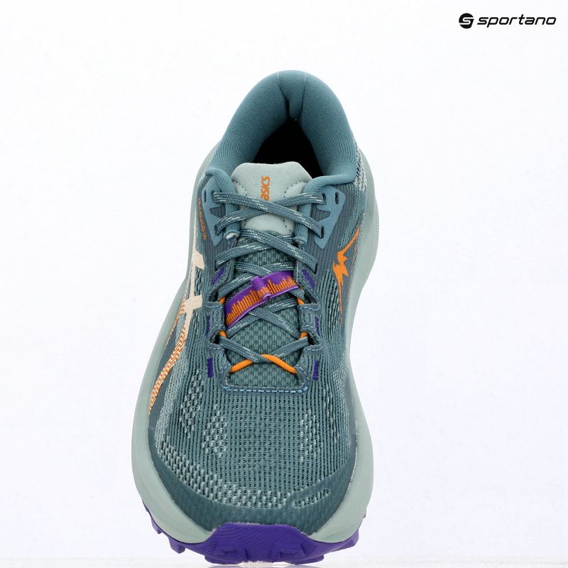 Buty do biegania damskie ASICS Trabuco 14 foggy teal/radiant amethyst 9