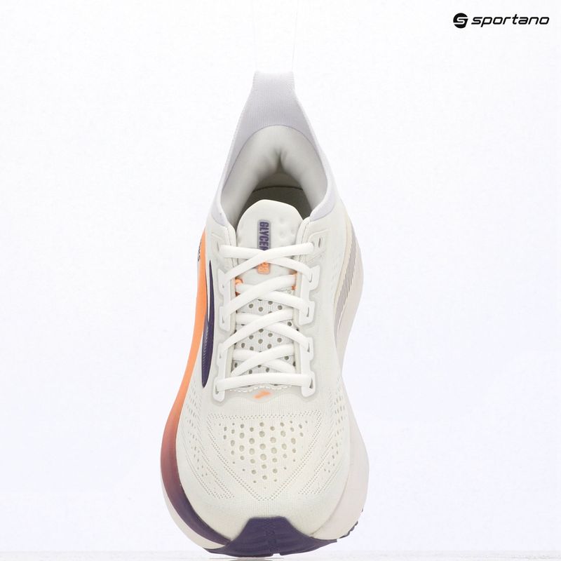 Buty do biegania damskie Brooks Glycerin GTS 23 white/mulled grape/clear 9