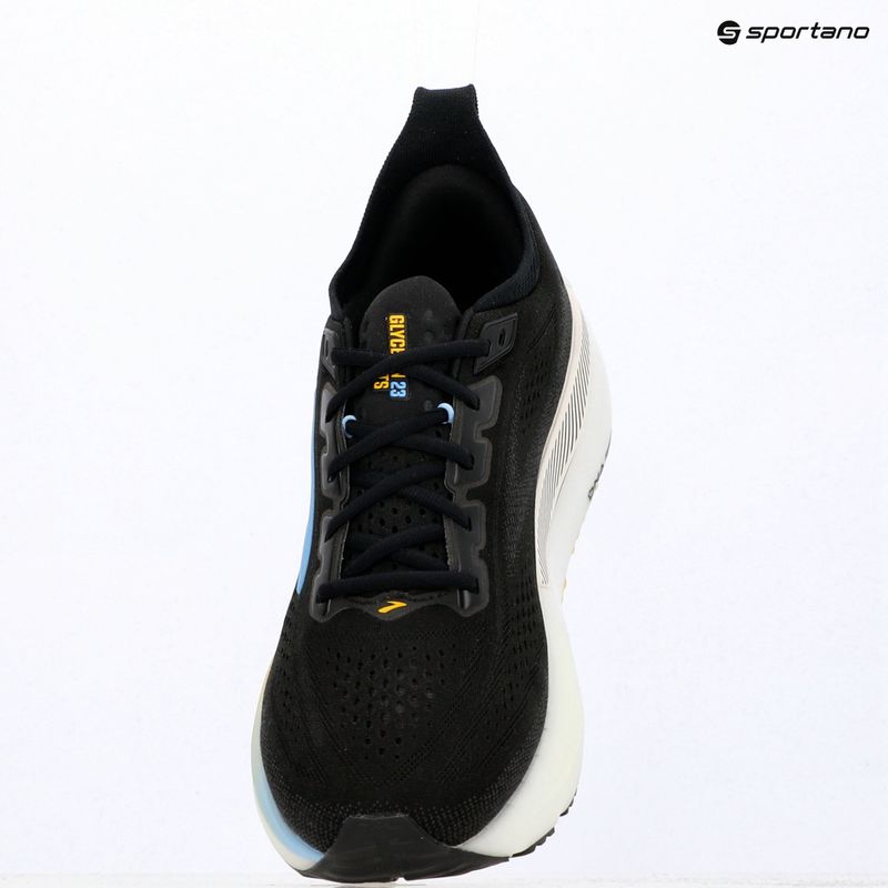 Buty do biegania męskie Brooks Glycerin GTS 23 black/cyber yellow/nightlife 9