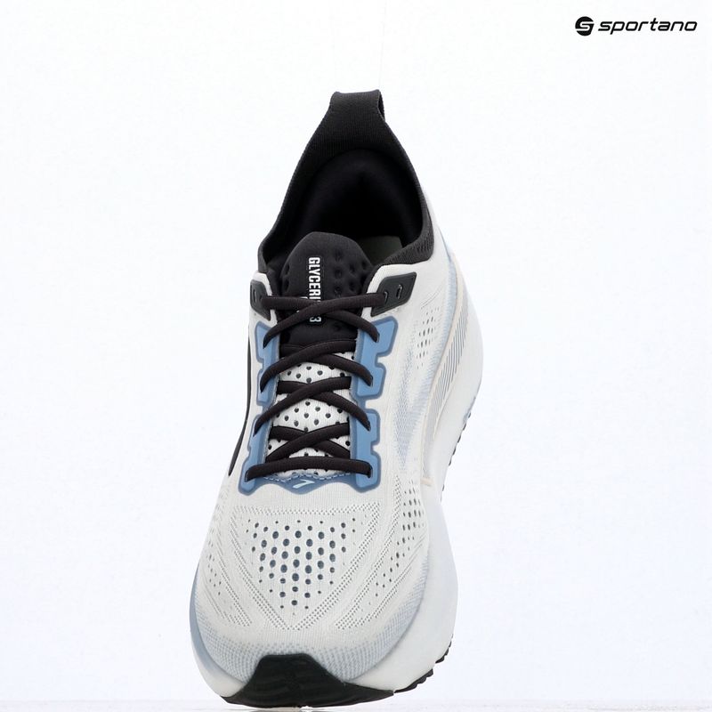 Buty do biegania męskie Brooks Glycerin GTS 23 white/rain/baltic sea 9