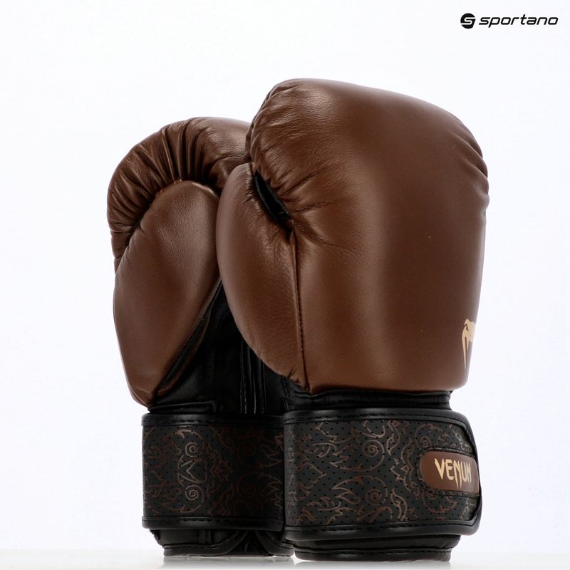 Rękawice bokserskie Venum Power 2.0 chocolate brown 8