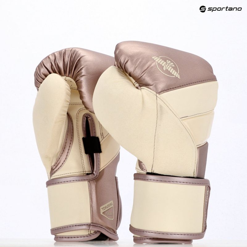 Rękawice bokserskie Hayabusa T3 rose gold 8