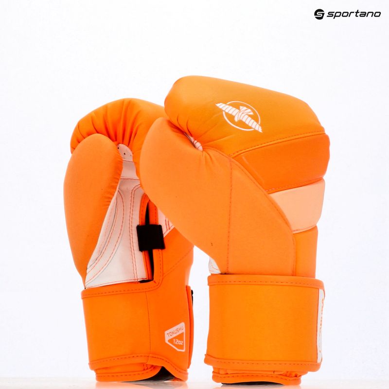 Rękawice bokserskie Hayabusa T3 Neon neon orange 8