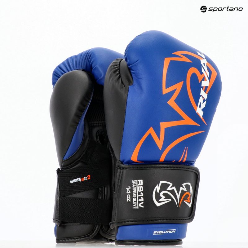 Rękawice bokserskie Rival RS11V Evolution blue 9