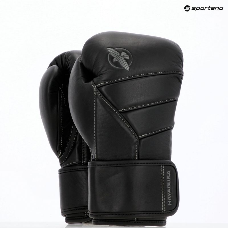 Rękawice bokserskie Hayabusa T3 Kanpeki jet black 13
