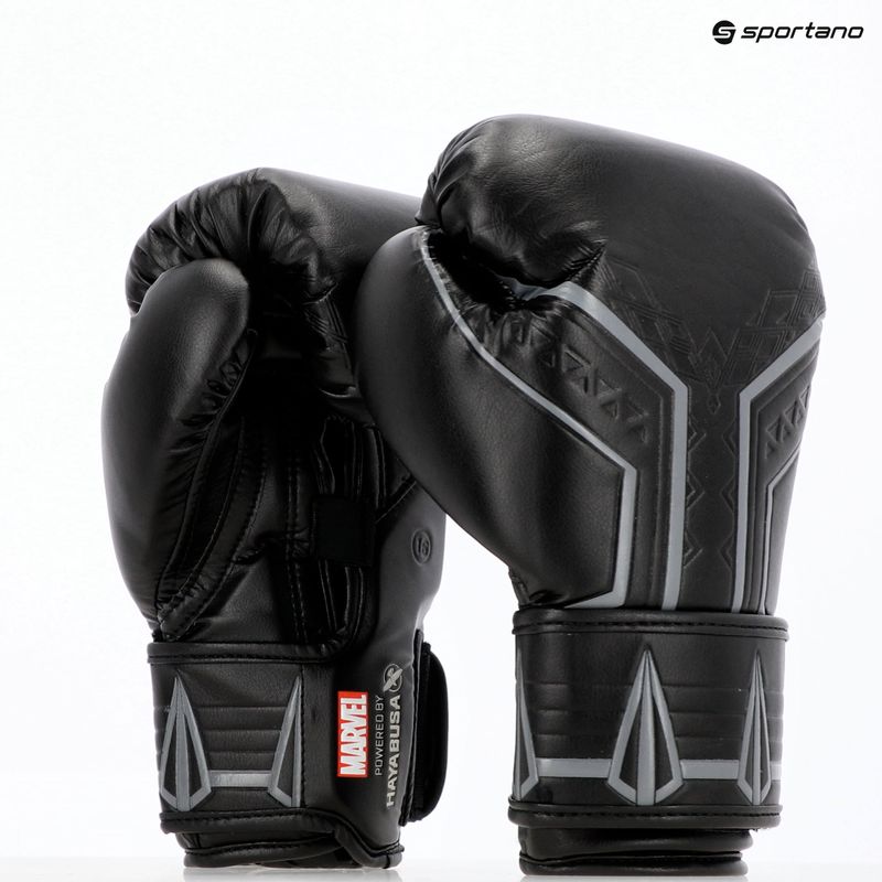 Rękawice bokserskie Hayabusa Black Panther black 19
