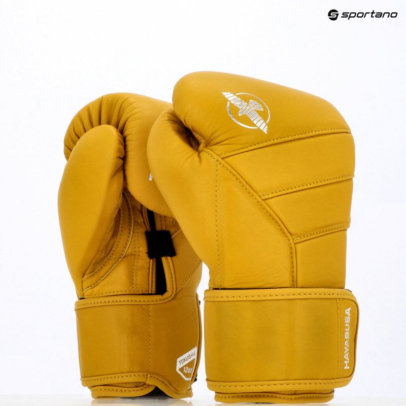 Rękawice bokserskie Hayabusa T3 Kanpeki tiger yellow 14