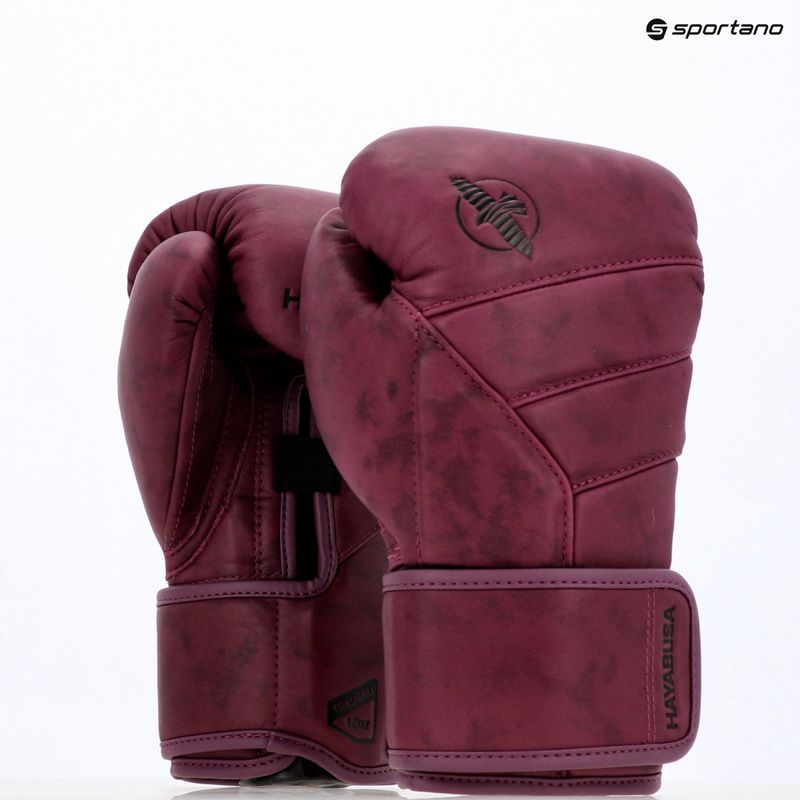 Rękawice bokserskie Hayabusa T3 LX wine 14