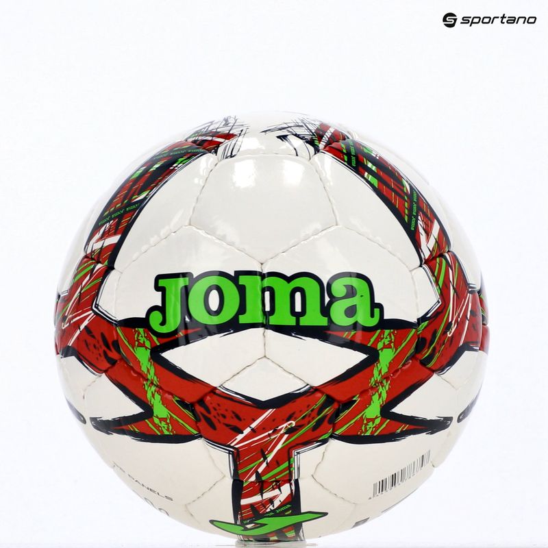 Piłka do piłki nożnej Joma Dali III flour turquoise/flour coral rozmiar 3 7