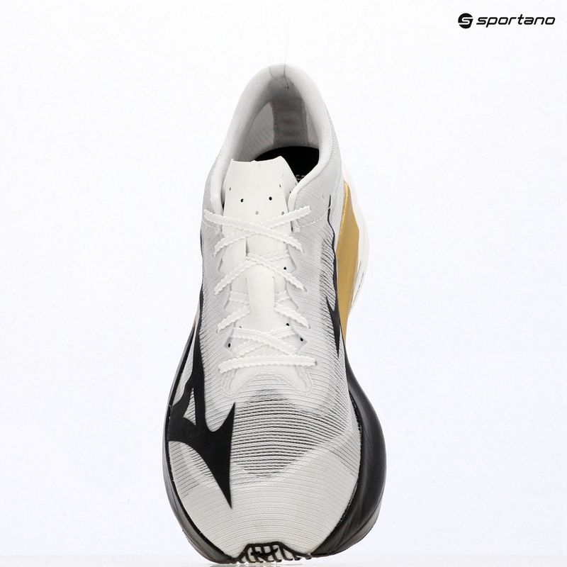 Buty do biegania Mizuno Hyperwarp Elite dazzling white/black/gold 9
