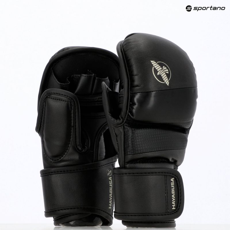 Rękawice grapplingowe Hayabusa T3 Hybrid black 8