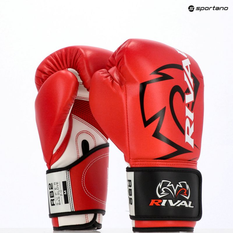 Rękawice bokserskie MMA Rival RB2 Super Bag 2.0 red 3