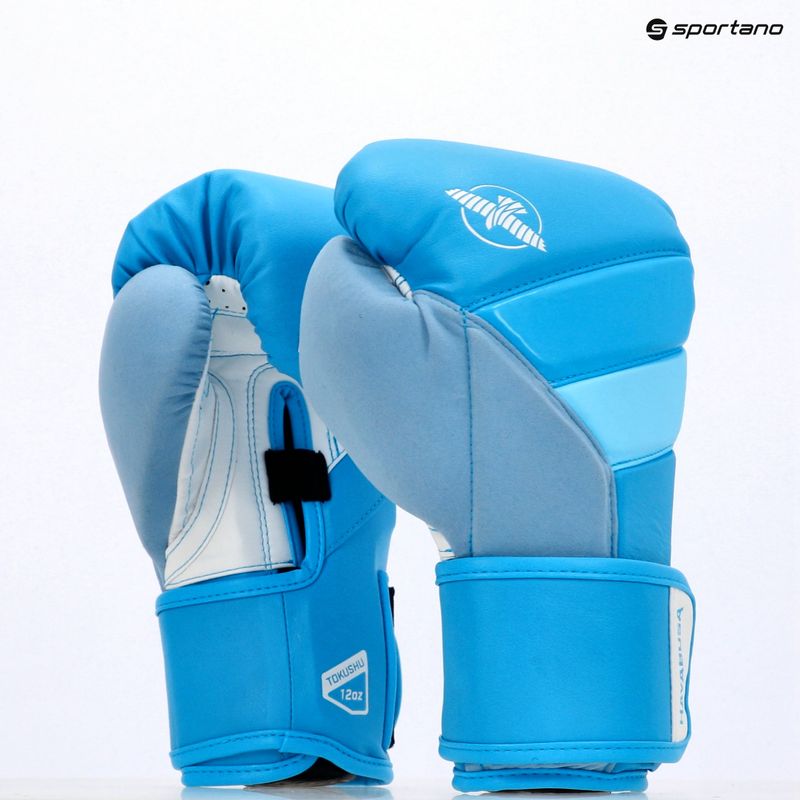 Rękawice bokserskie Hayabusa T3 Neon neon blue 7