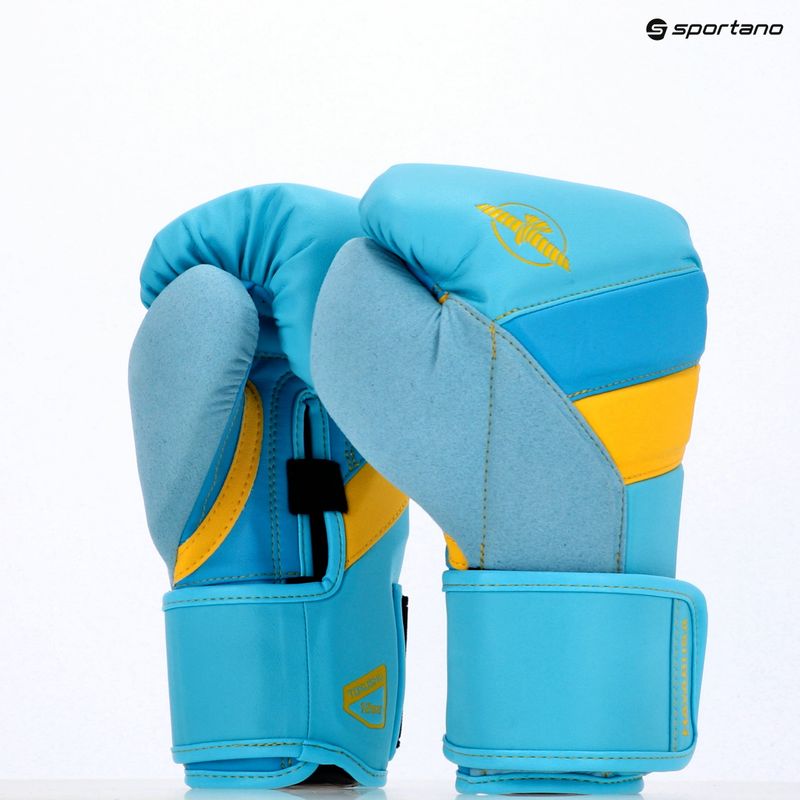 Rękawice bokserskie Hayabusa T3 blue/yellow 8