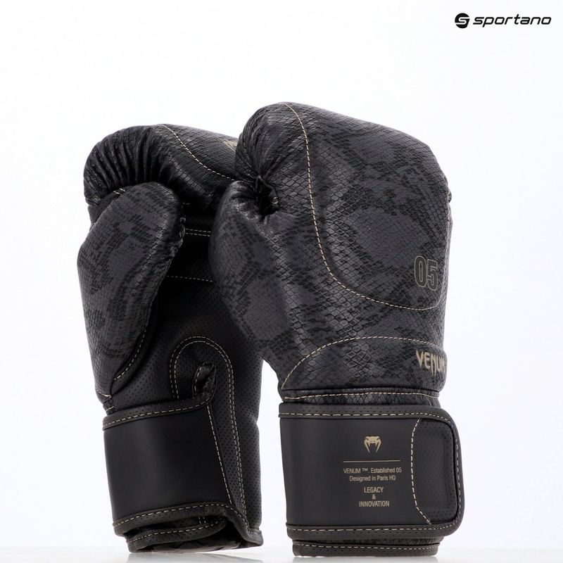 Rękawice bokserskie Venum Impact Evo Scales Boxing dark purple 6