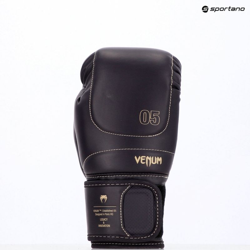 Rękawice bokserskie męskie Venum Impact Evo Boxing Gloves deep purple 9