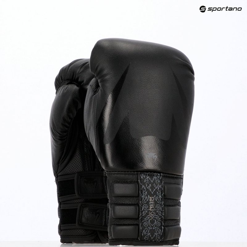 Rękawice bokserskie Venum Reverso Boxing black/black 9
