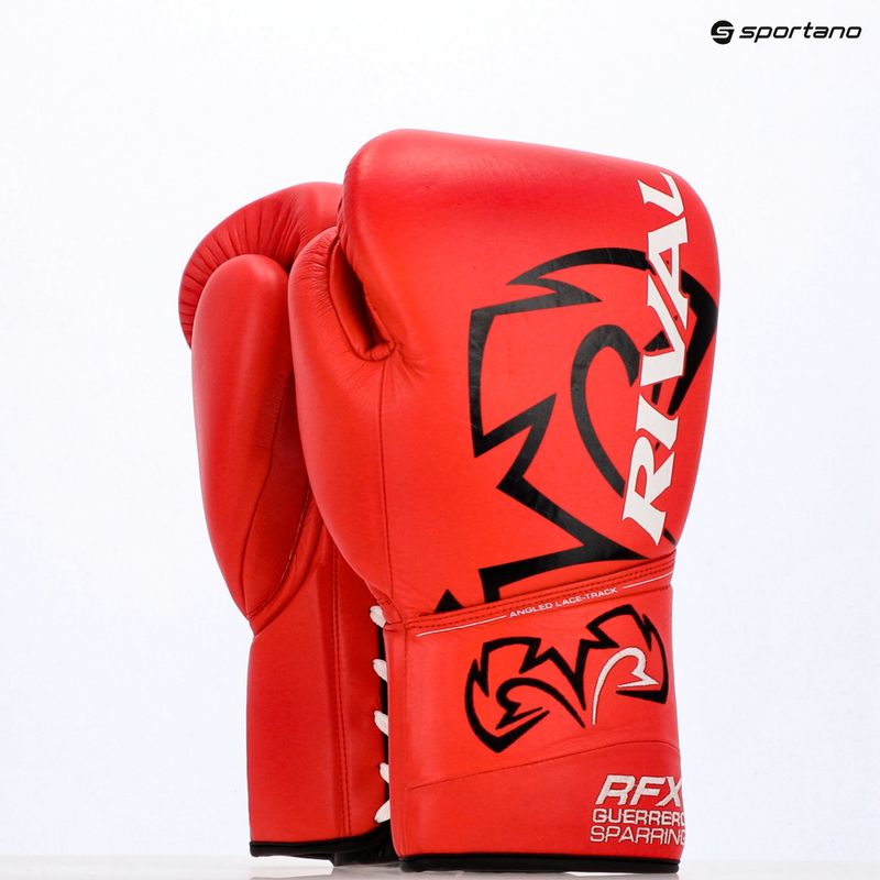 Rękawice bokserskie Rival RFX-Guerrero Sparring-HDE-F red 5